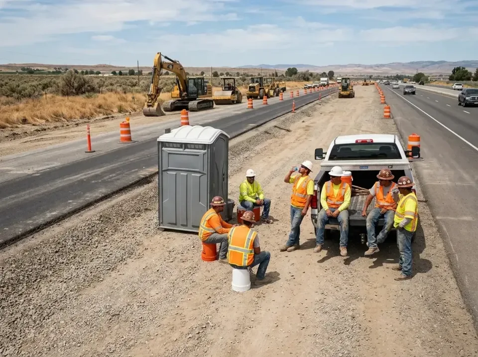 highway-road-construction-crew-007 — frequently asked questions, Porta Potty and Restroom Rentals in Two Rivers, WI